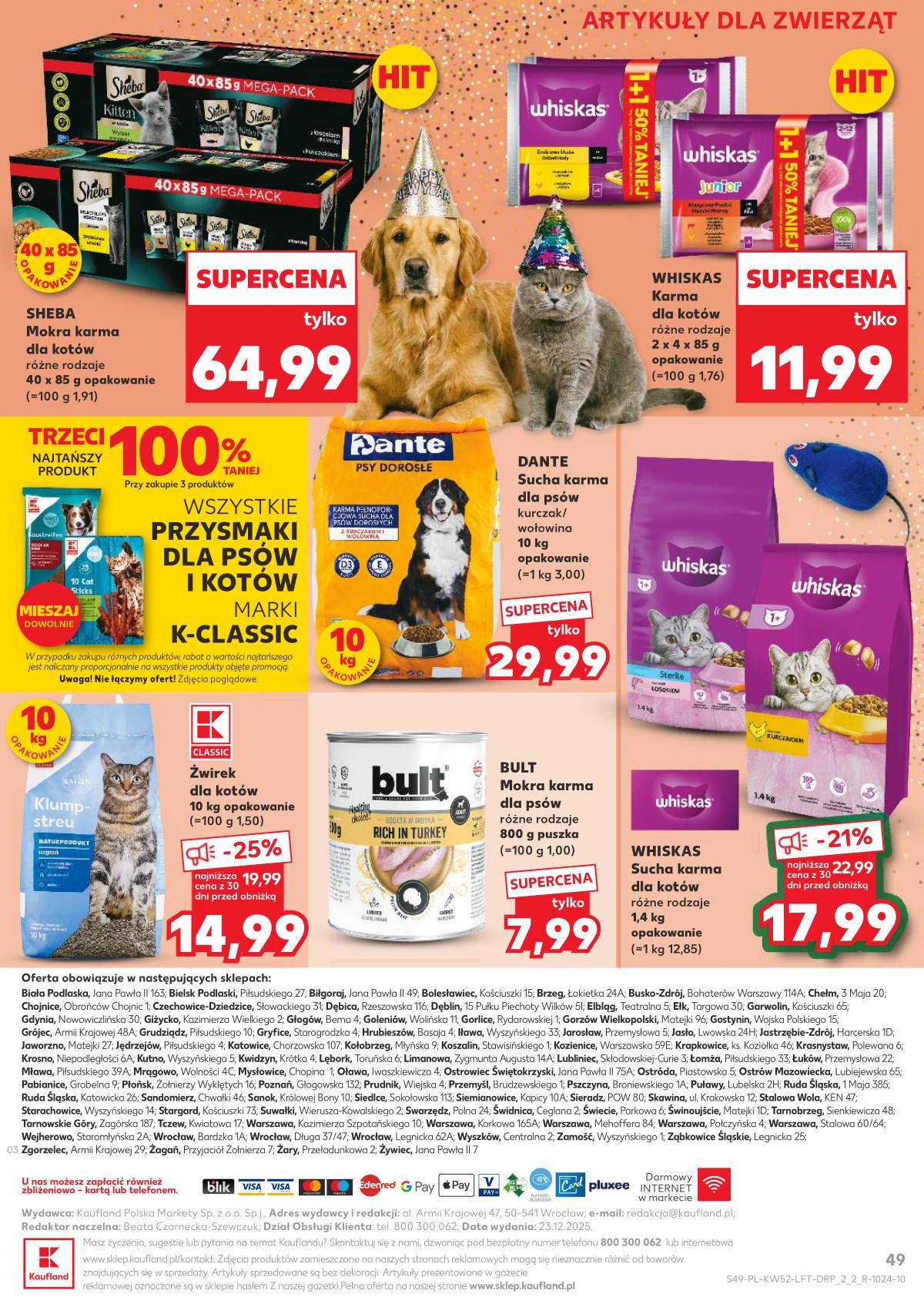 Kaufland - Gazetka tygodnia 49 puslapis