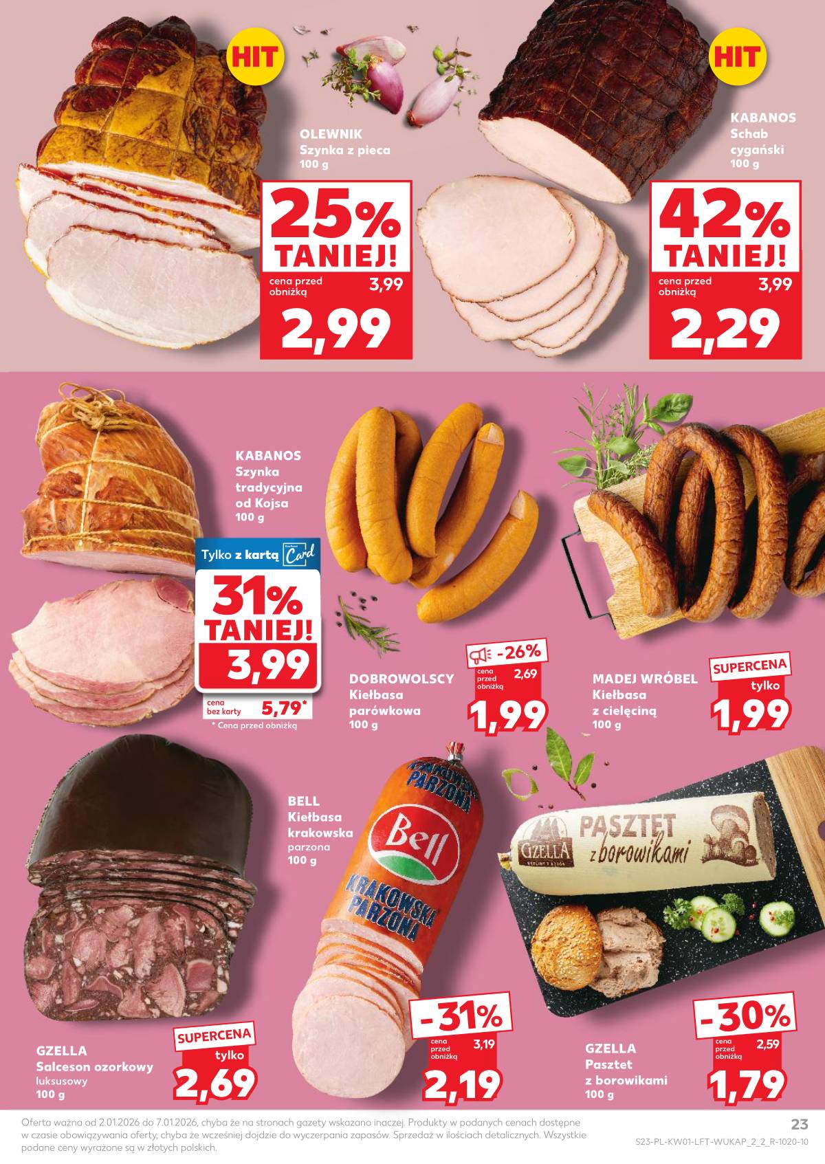 Kaufland - Gazetka tygodnia 23 puslapis