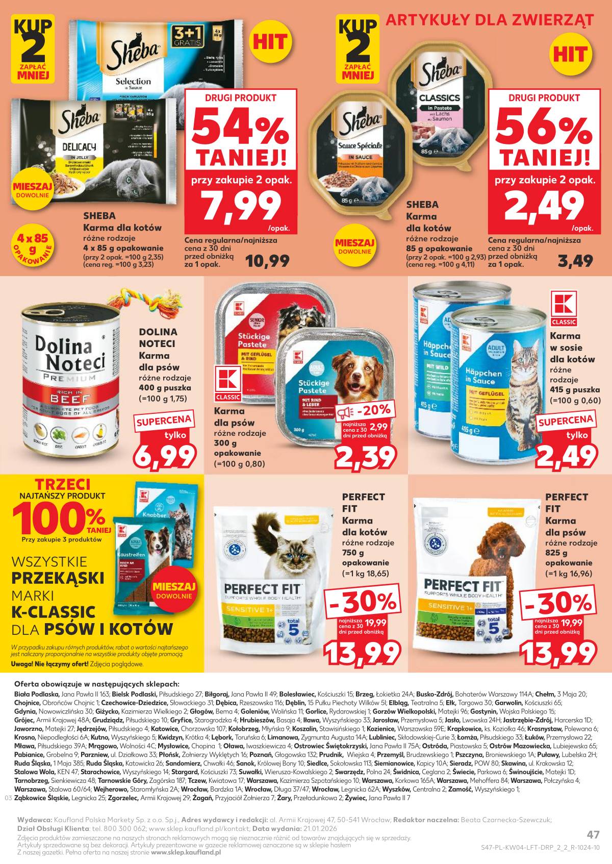 Kaufland - Gazetka tygodnia 47 puslapis