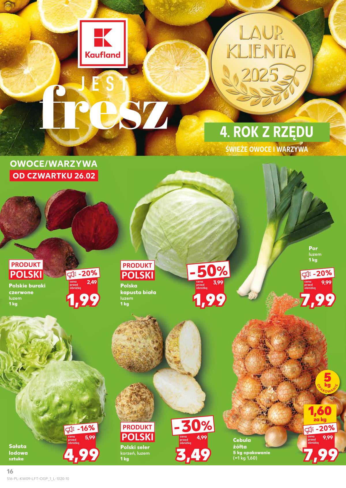 Kaufland - Gazetka tygodnia 16 puslapis