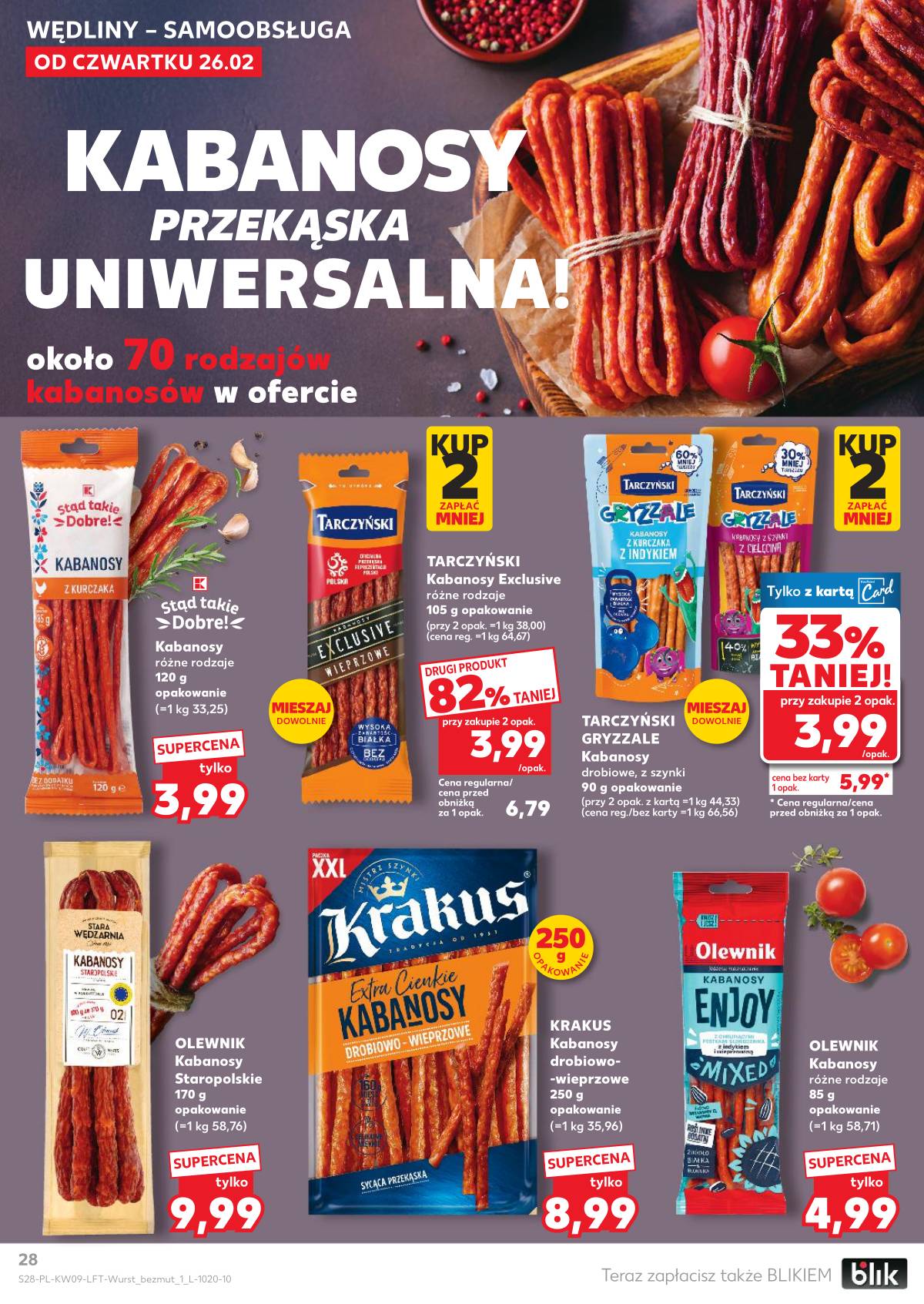 Kaufland - Gazetka tygodnia 28 puslapis