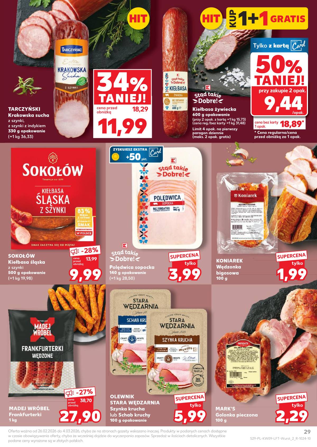 Kaufland - Gazetka tygodnia 29 puslapis