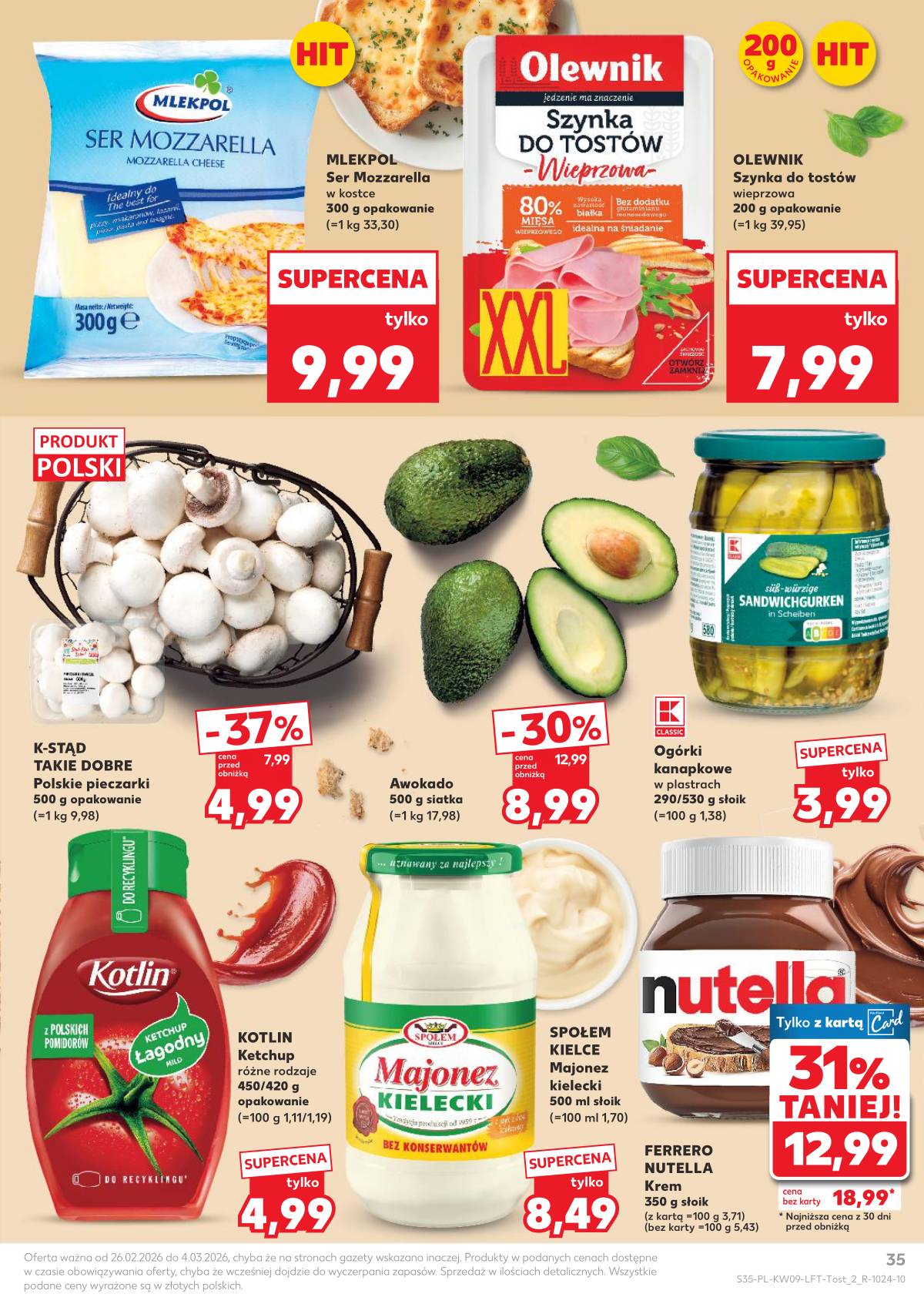 Kaufland - Gazetka tygodnia 35 puslapis