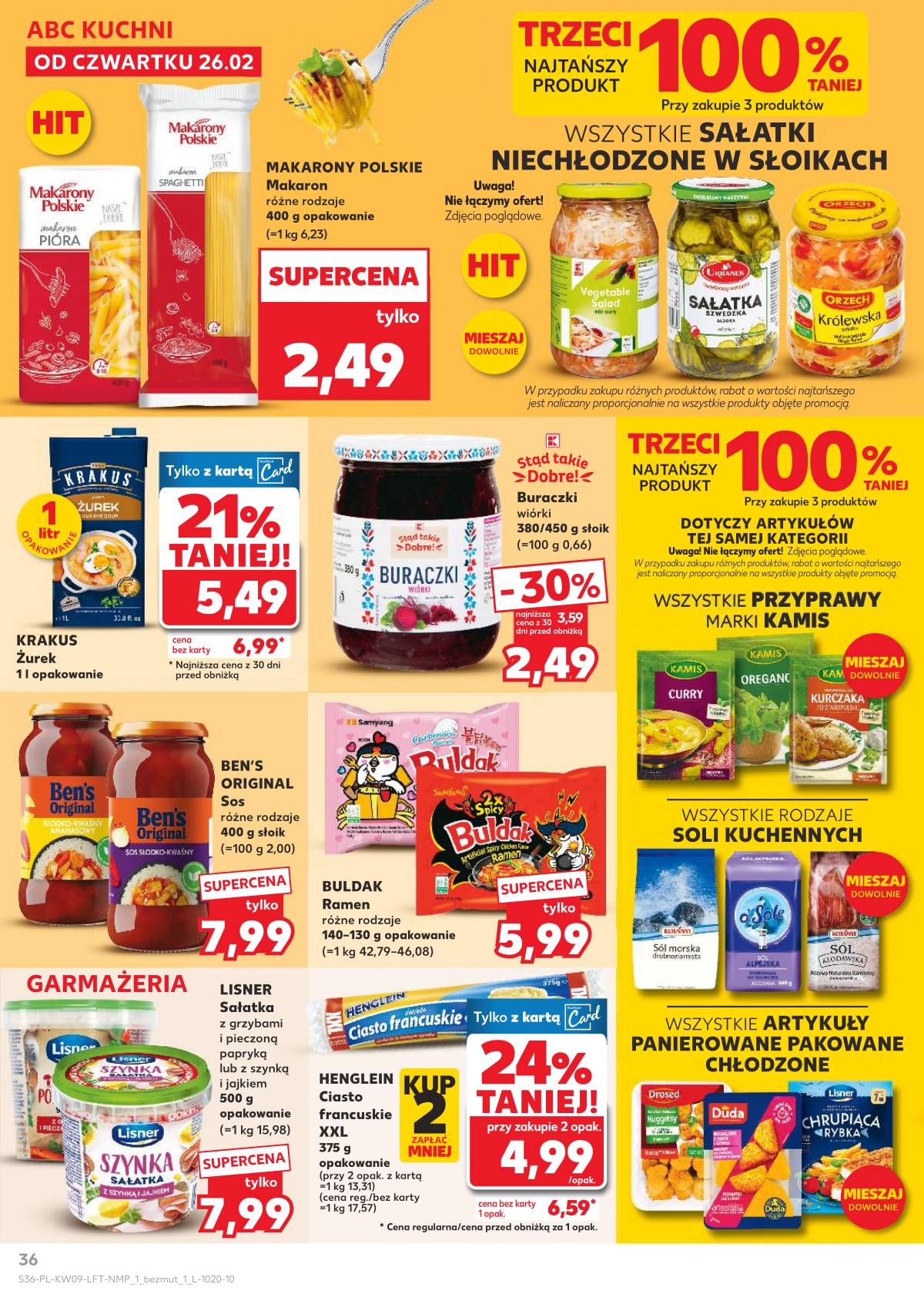 Kaufland - Gazetka tygodnia 36 puslapis