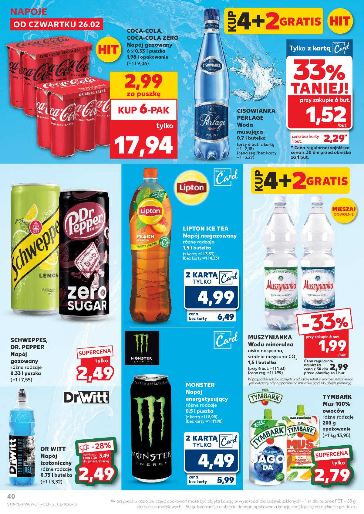 Kaufland - Gazetka tygodnia 40 puslapis