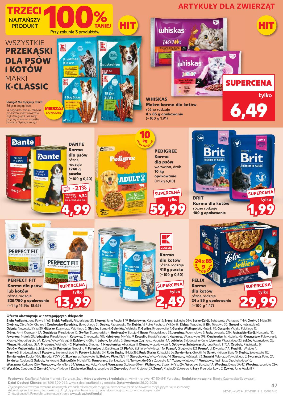 Kaufland - Gazetka tygodnia 47 puslapis