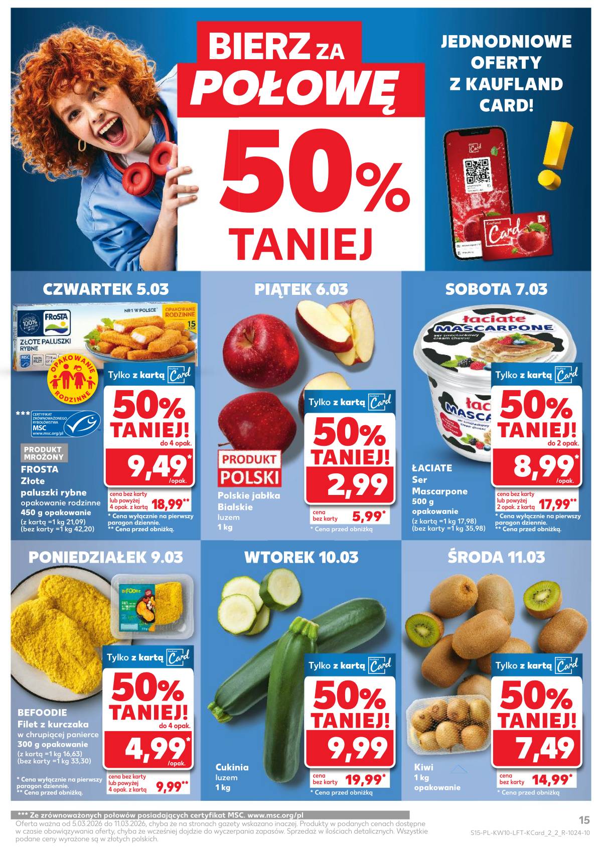 Kaufland - Gazetka tygodnia 15 puslapis