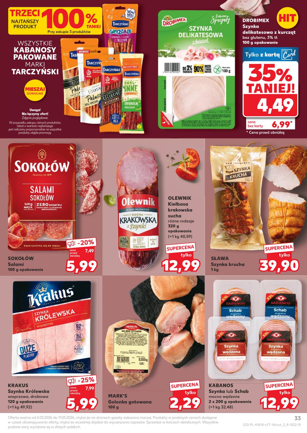 Kaufland - Gazetka tygodnia 33 puslapis