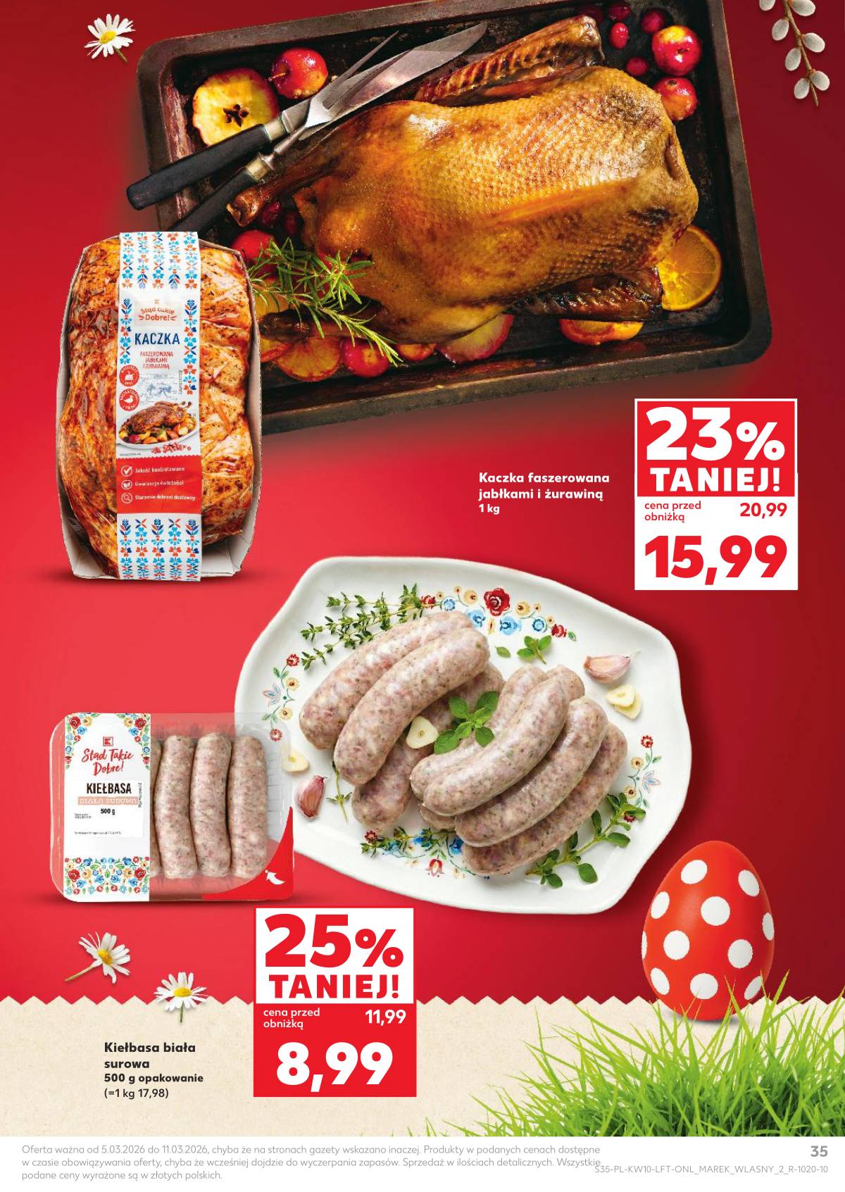 Kaufland - Gazetka tygodnia 35 puslapis