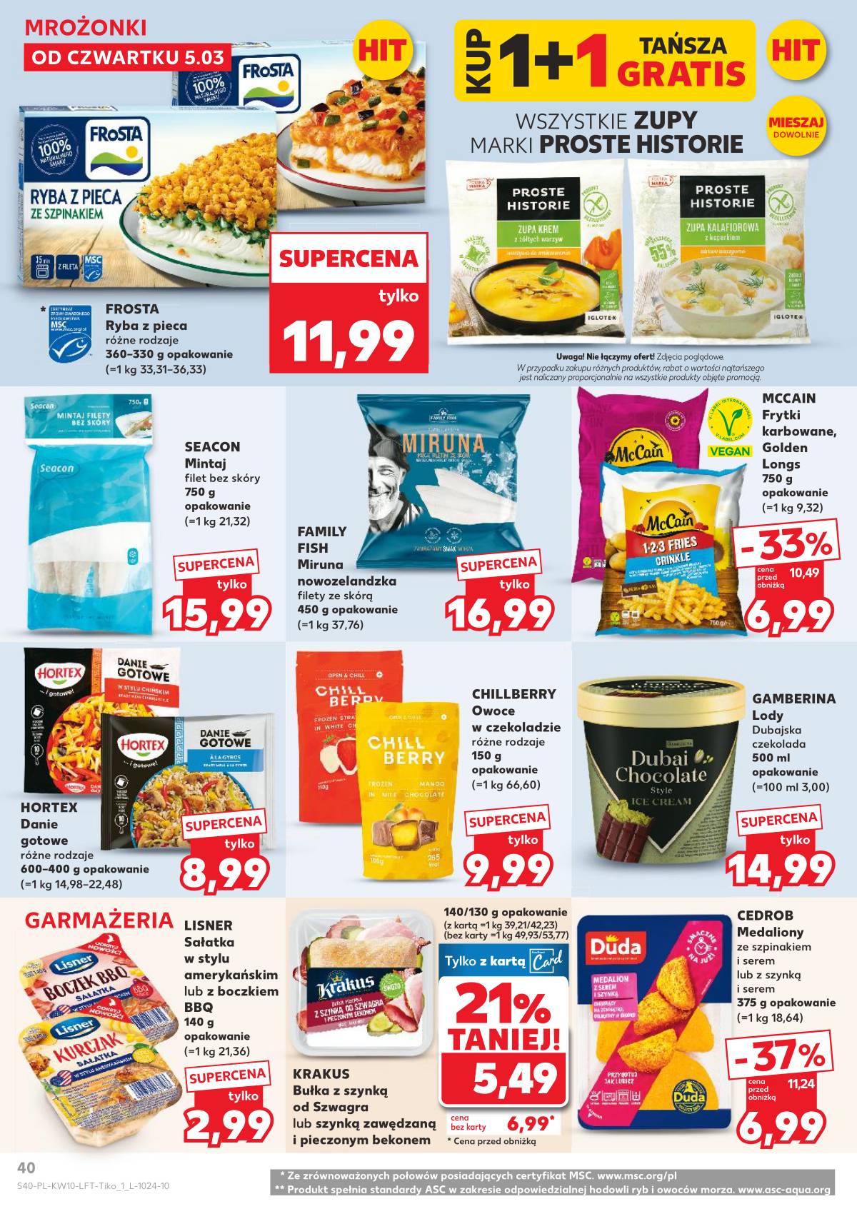 Kaufland - Gazetka tygodnia 40 puslapis