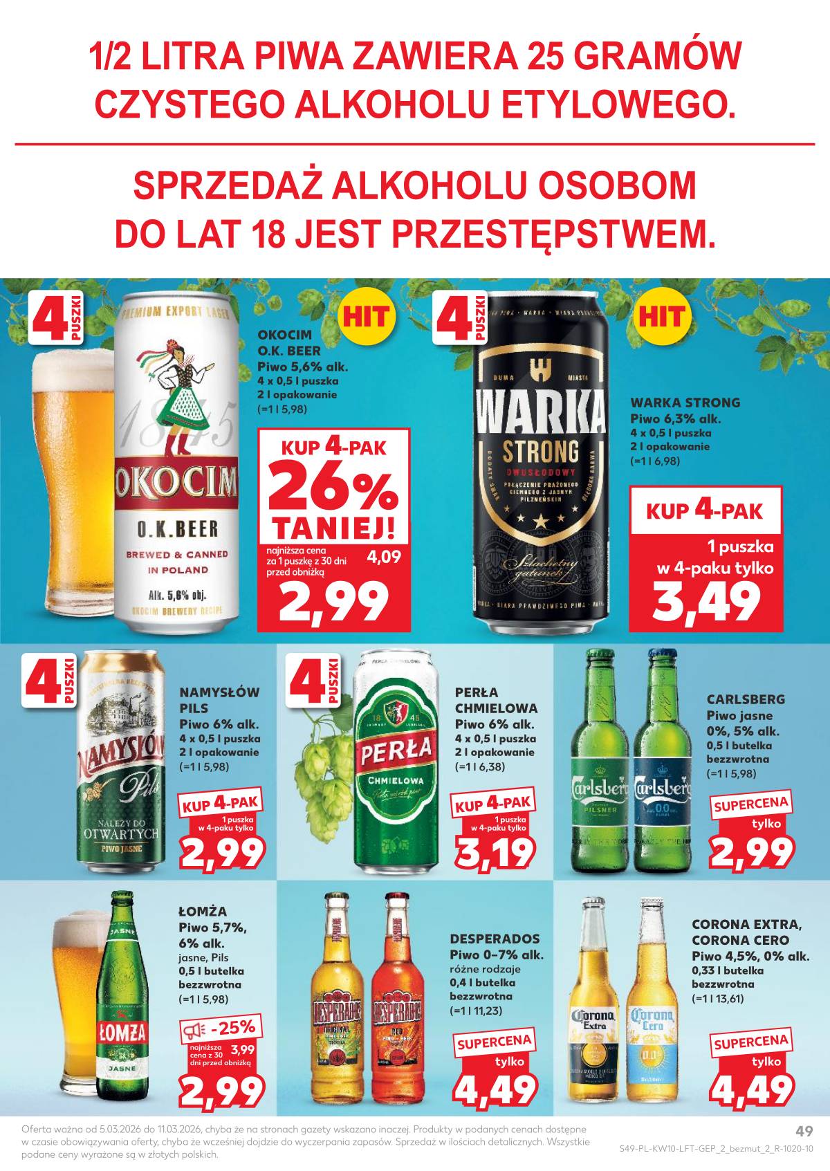 Kaufland - Gazetka tygodnia 49 puslapis