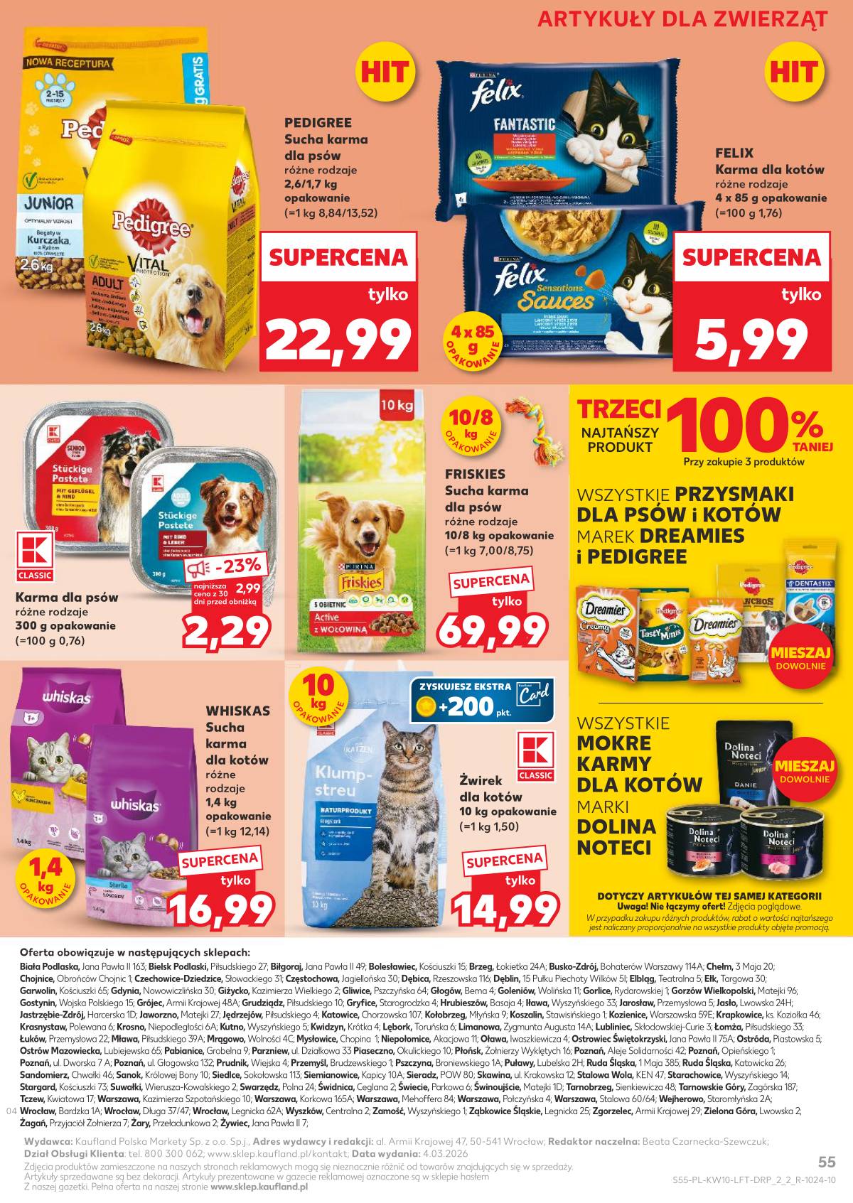 Kaufland - Gazetka tygodnia 55 puslapis
