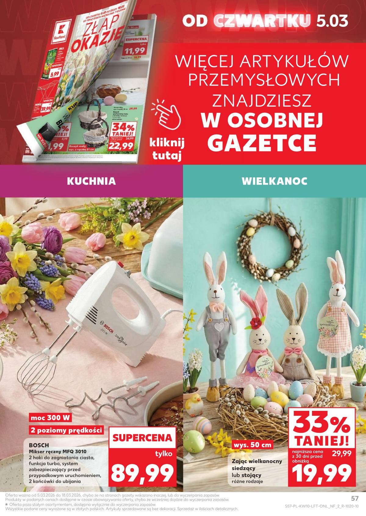 Kaufland - Gazetka tygodnia 57 puslapis