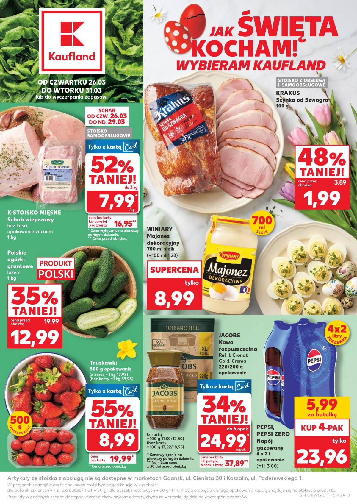 Kaufland - Gazetka tygodnia 1 puslapis