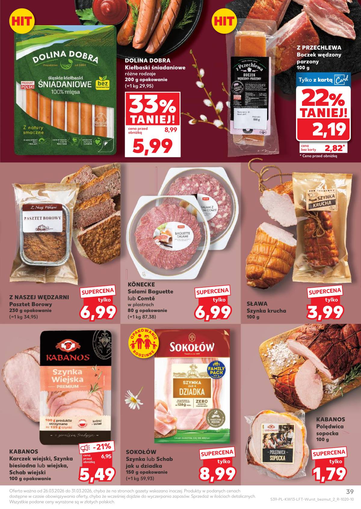 Kaufland - Gazetka tygodnia 39 puslapis