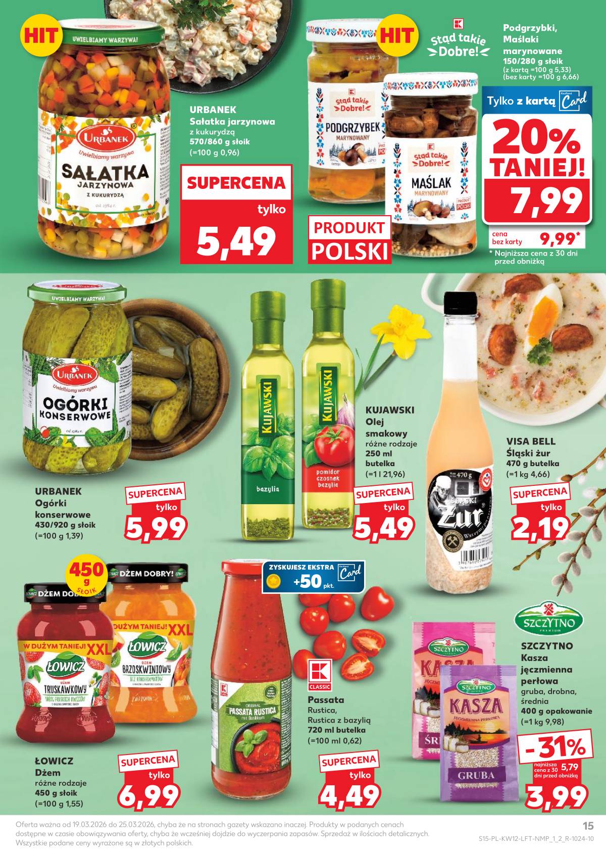 Kaufland - Gazetka tygodnia 15 puslapis