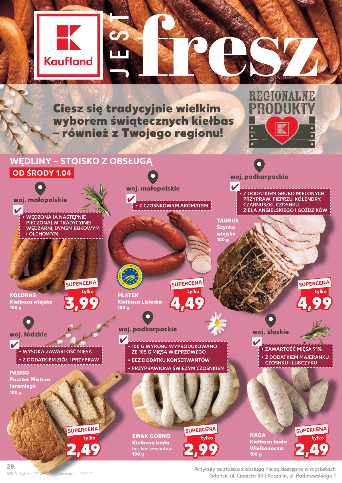 Kaufland - Gazetka tygodnia 28 puslapis