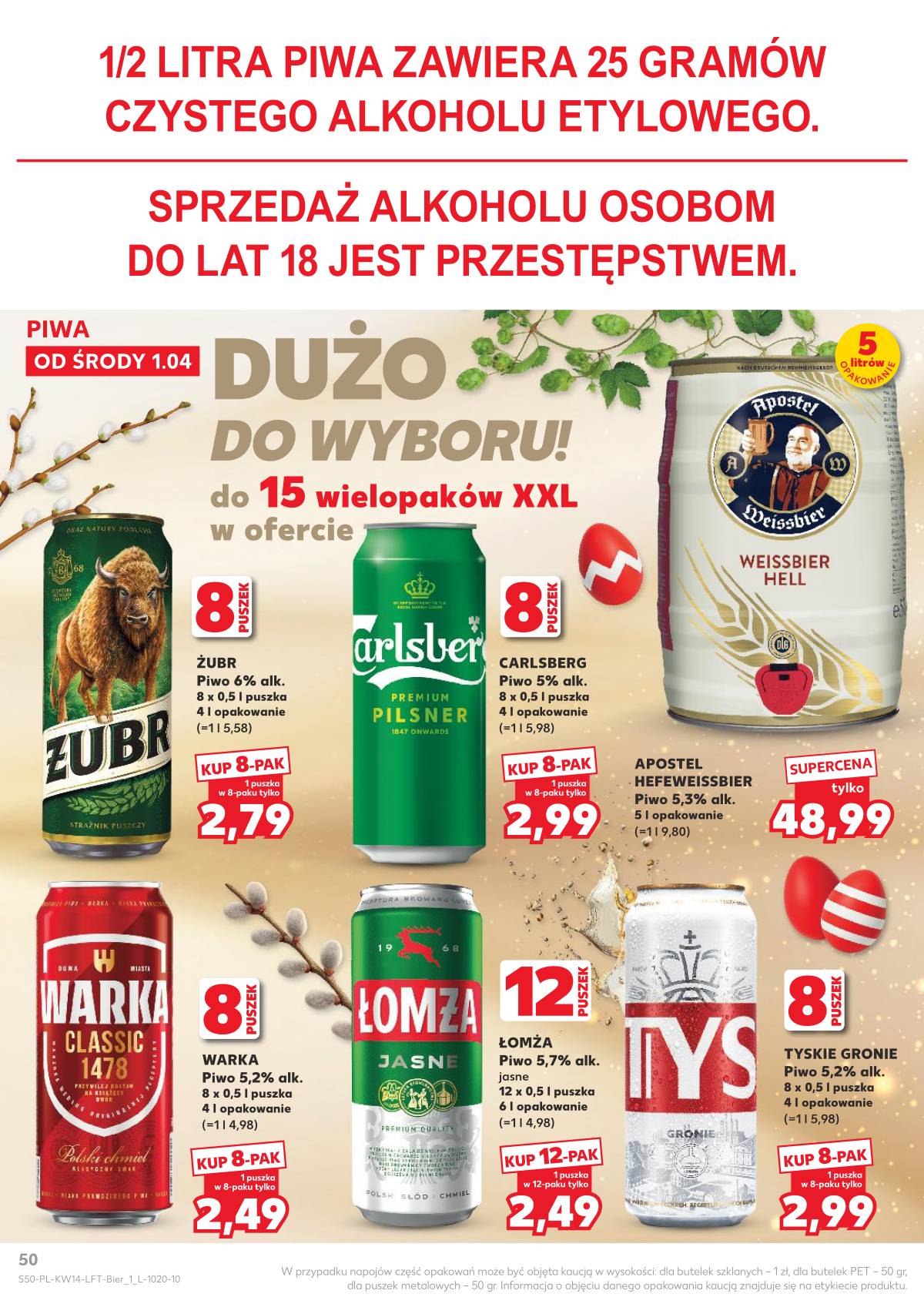 Kaufland - Gazetka tygodnia 50 puslapis