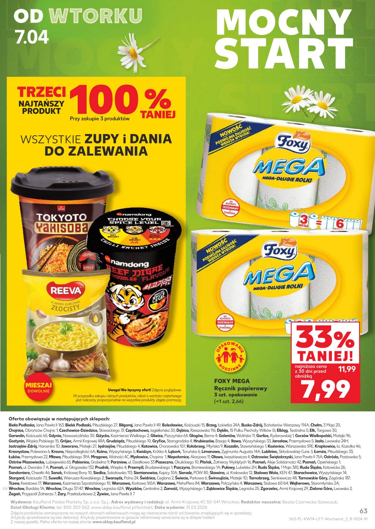 Kaufland - Gazetka tygodnia 63 puslapis