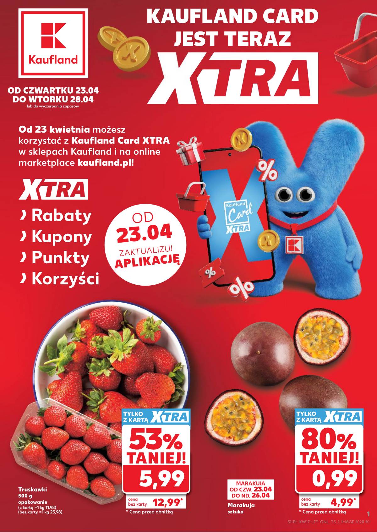 Kaufland - Gazetka tygodnia 1 puslapis