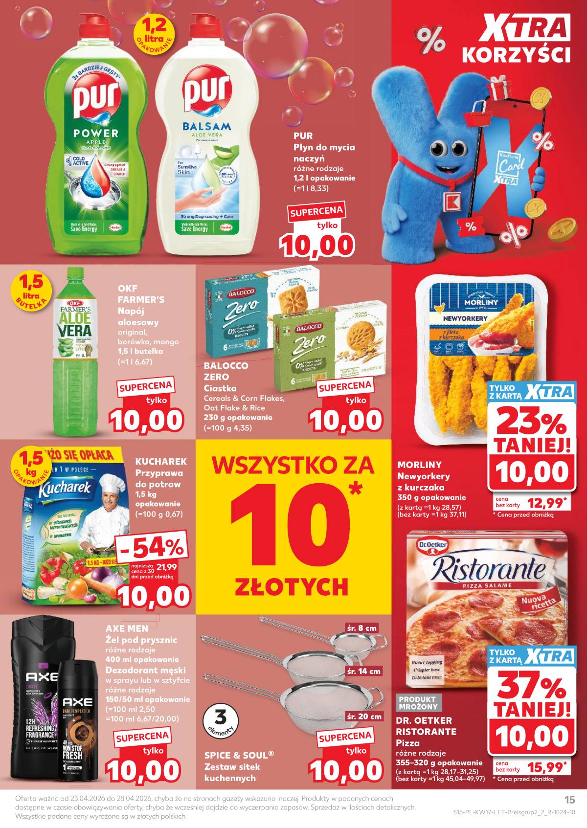 Kaufland - Gazetka tygodnia 15 puslapis