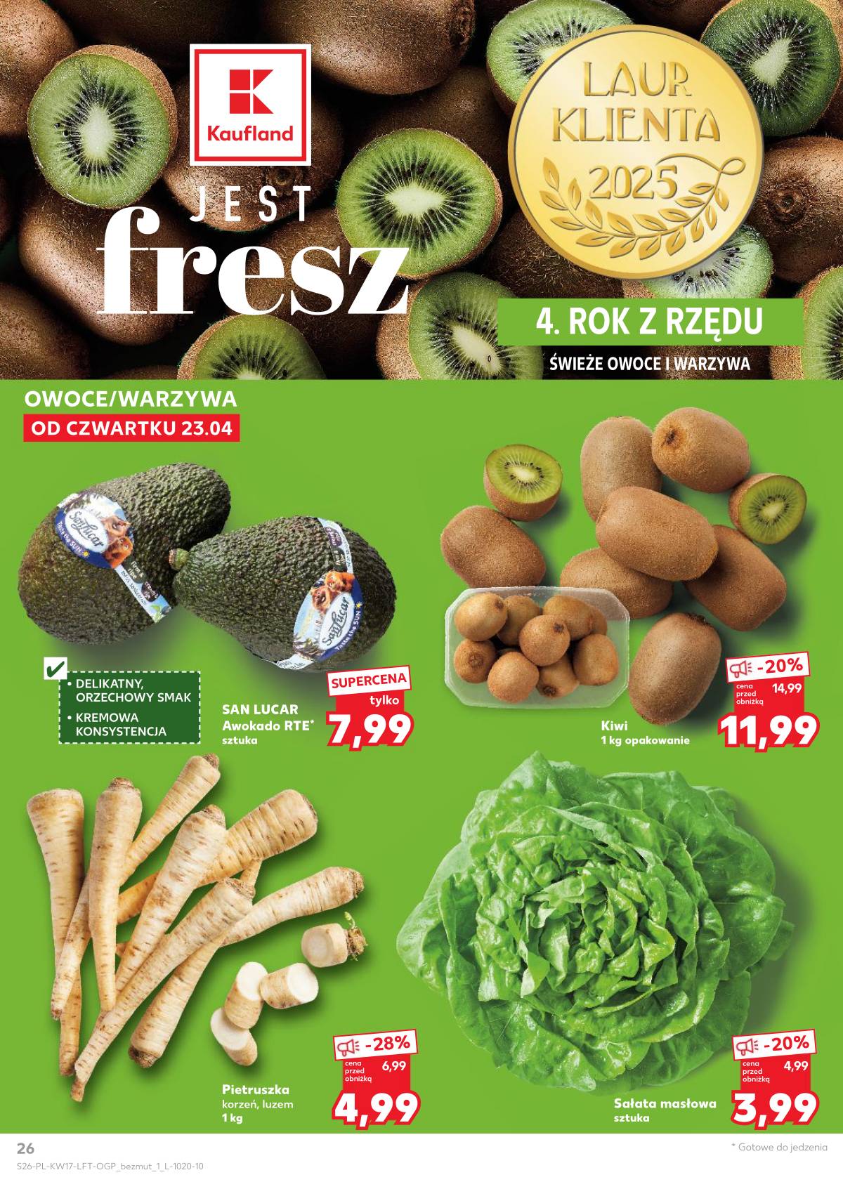 Kaufland - Gazetka tygodnia 26 puslapis