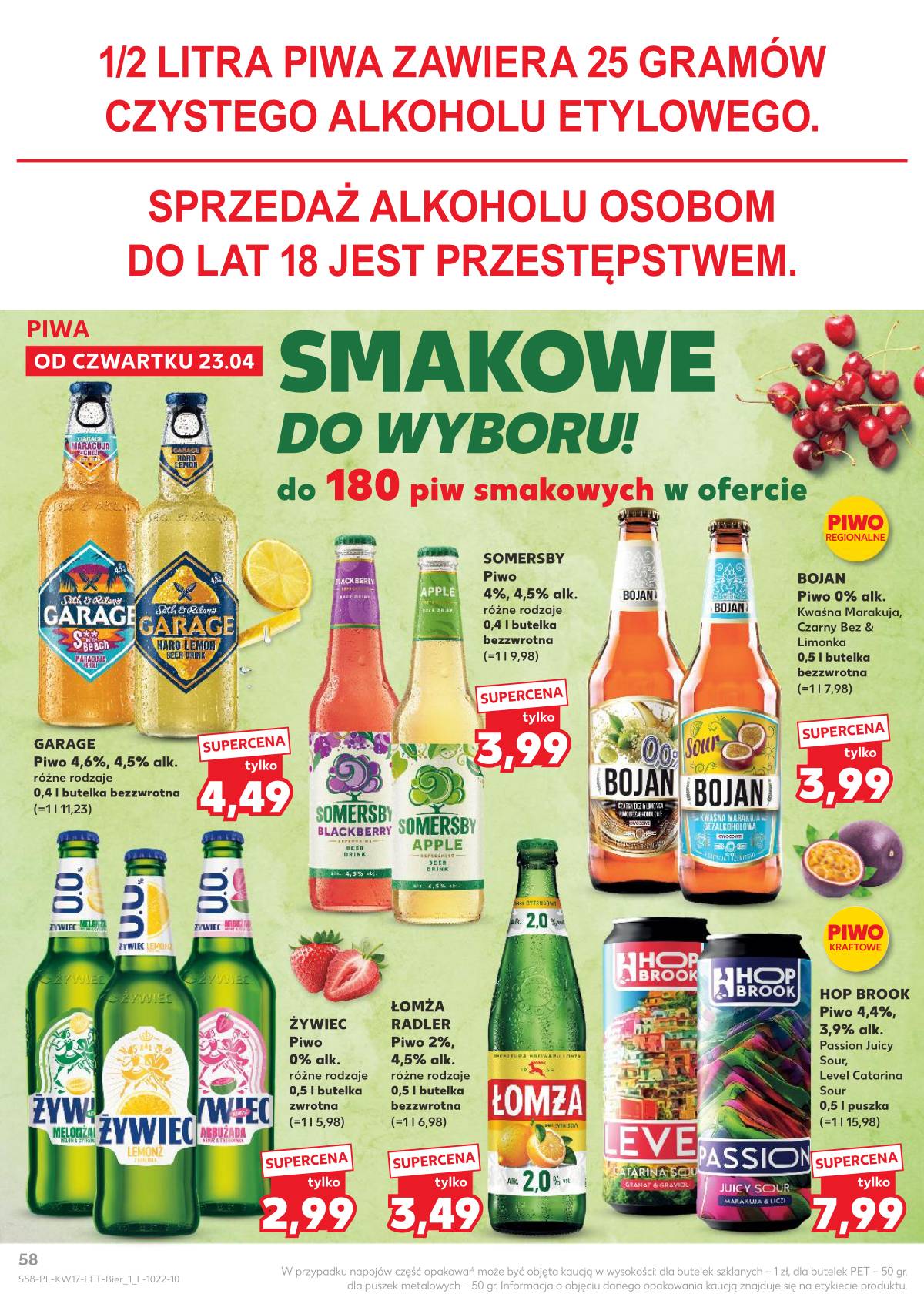 Kaufland - Gazetka tygodnia 58 puslapis