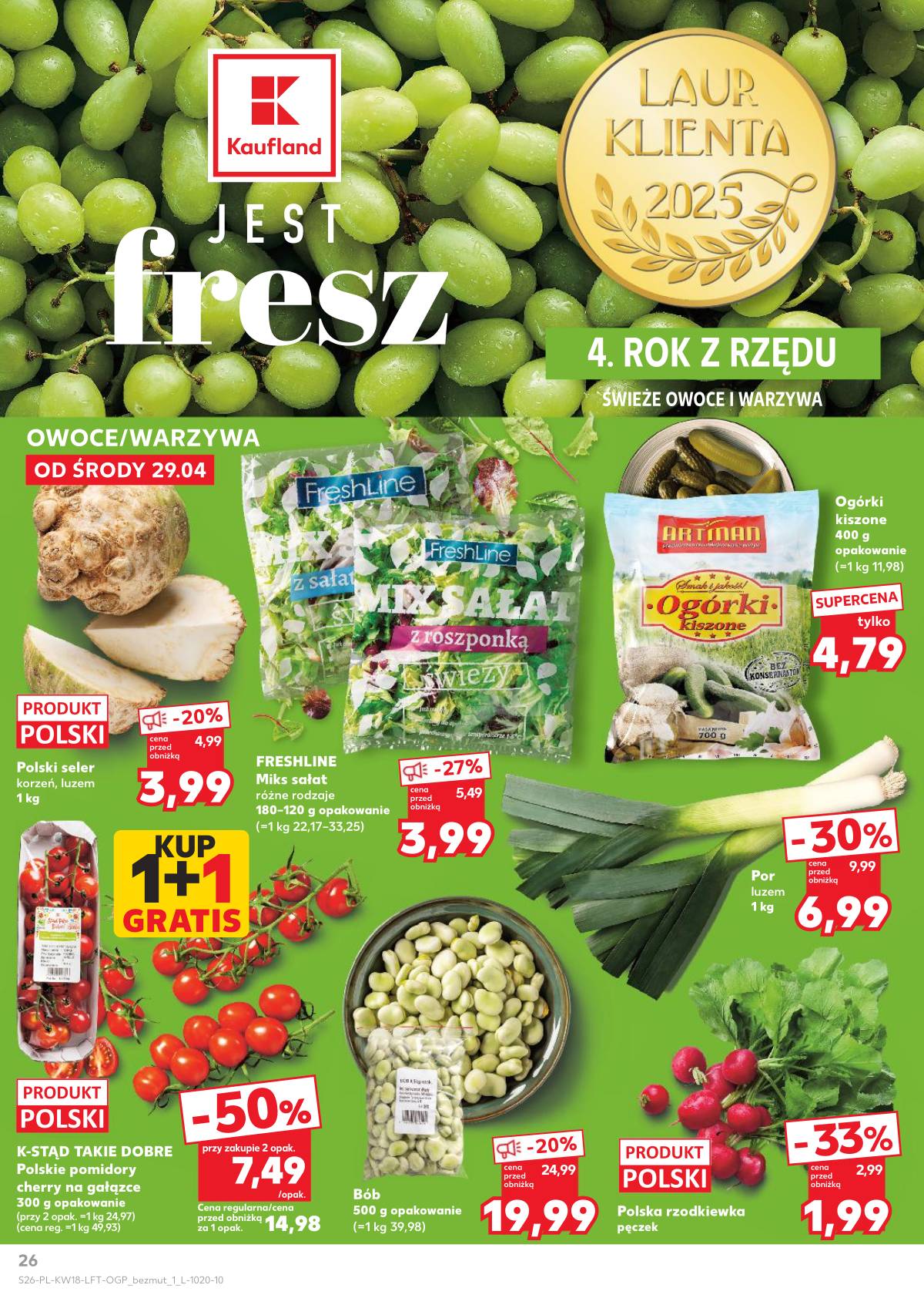 Kaufland - Gazetka tygodnia 26 puslapis