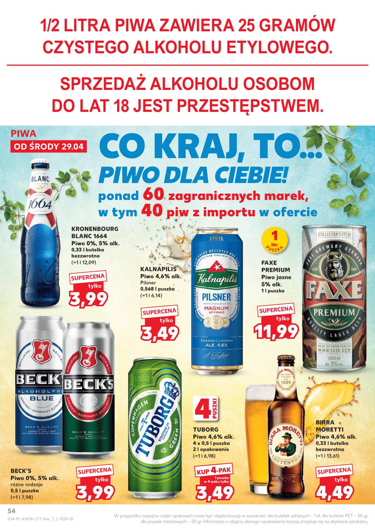 Kaufland - Gazetka tygodnia 54 puslapis