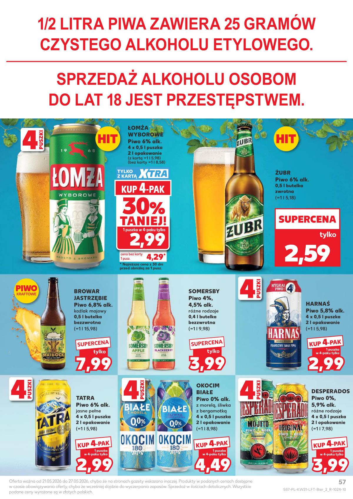 Kaufland - Gazetka tygodnia 57 puslapis
