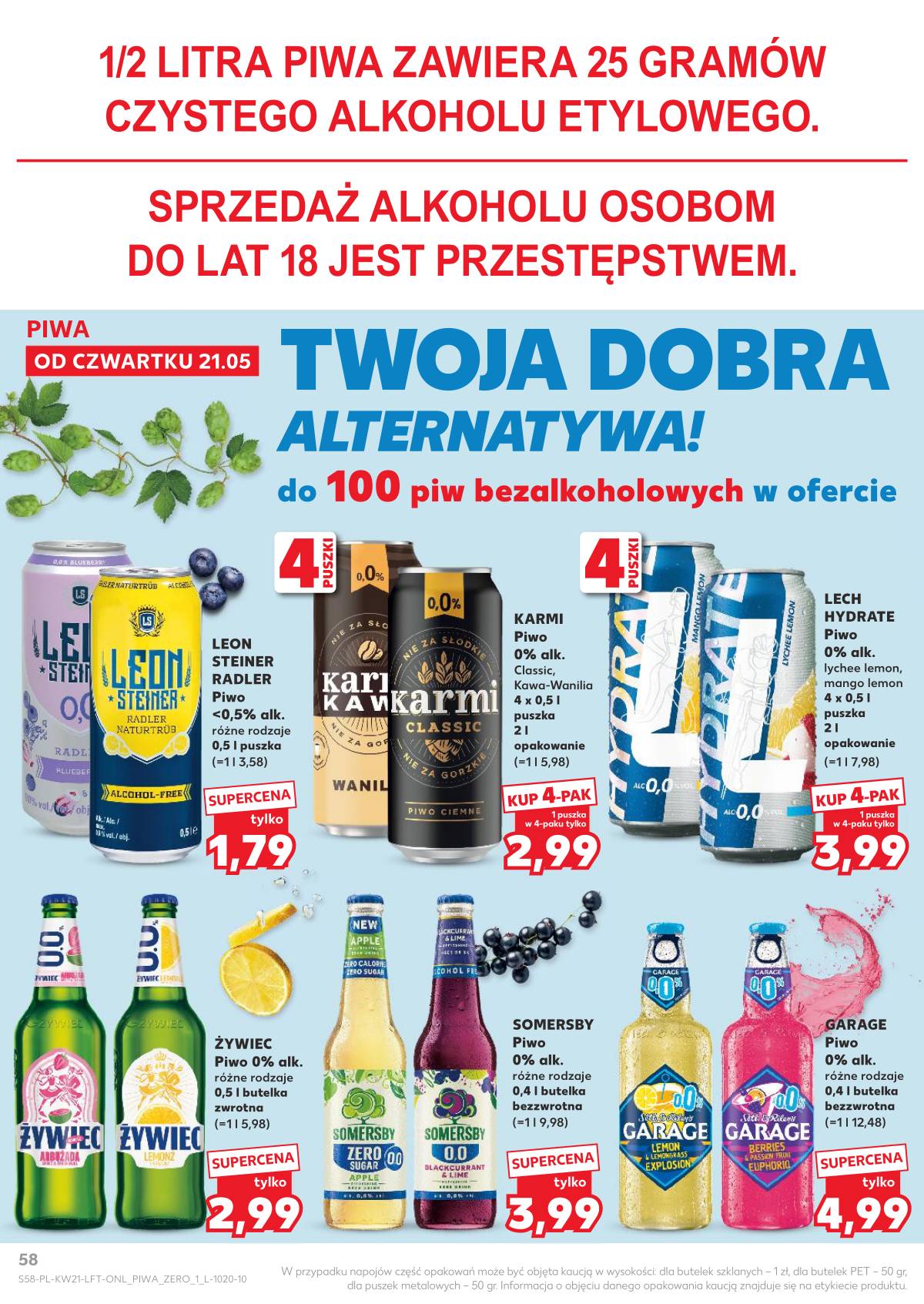 Kaufland - Gazetka tygodnia 58 puslapis