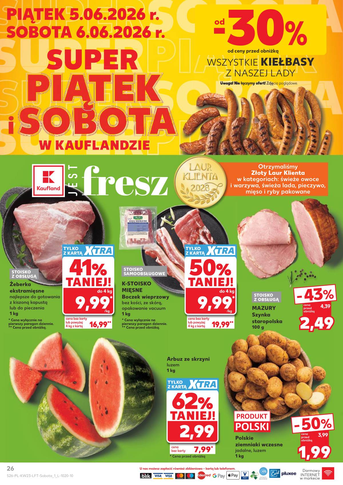 Kaufland - Gazetka tygodnia 26 puslapis