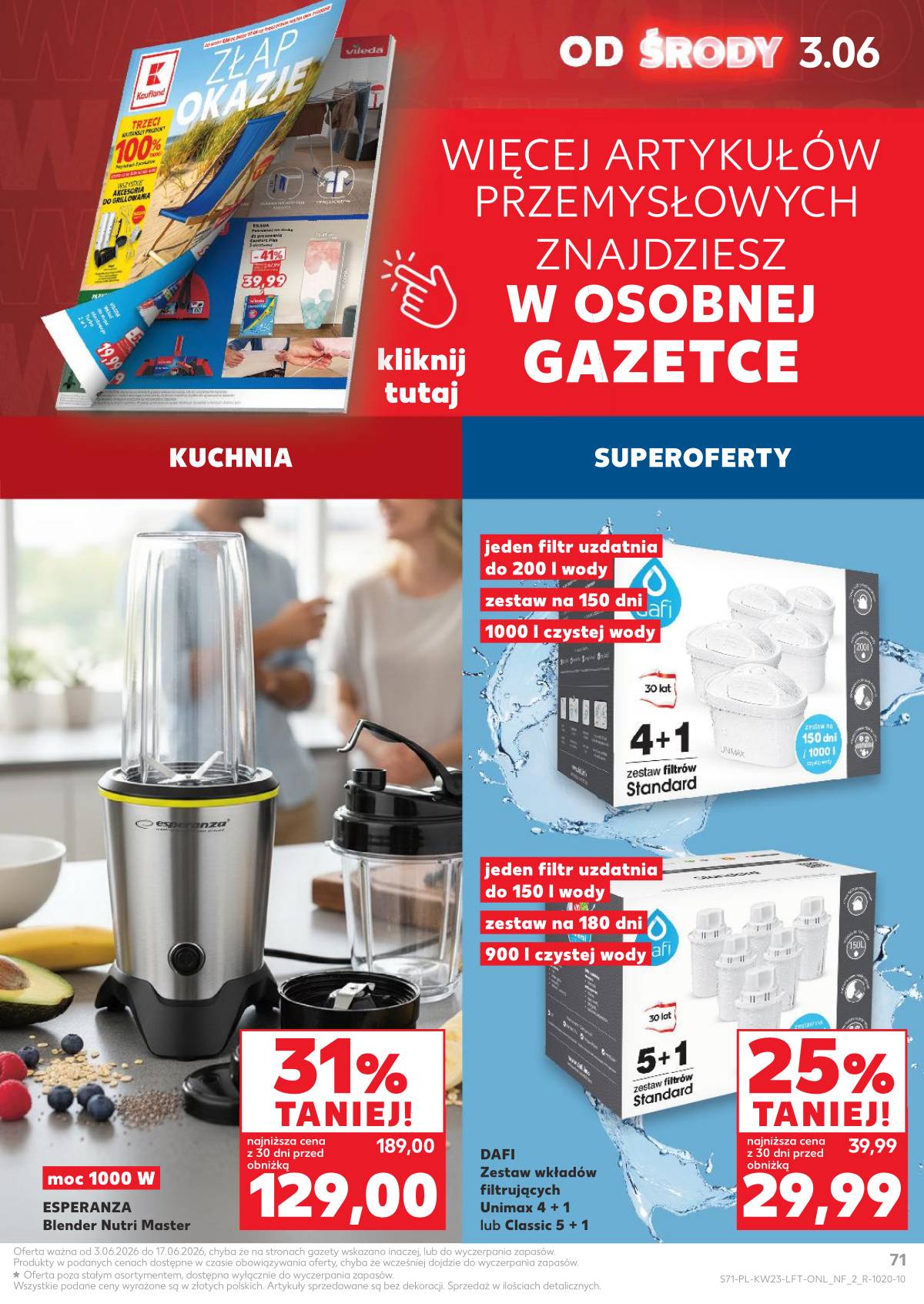 Kaufland - Gazetka tygodnia 71 puslapis