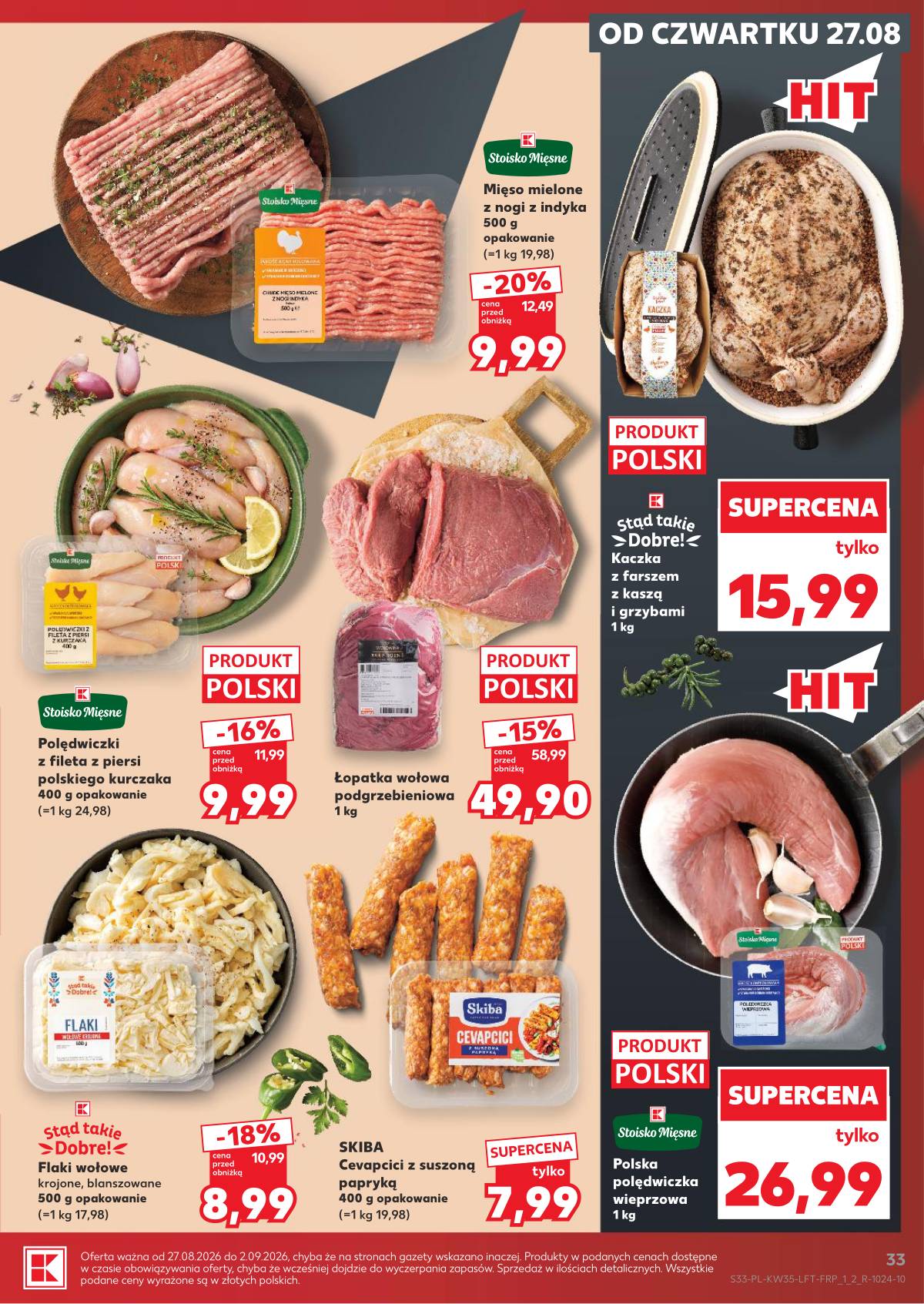 Kaufland - Gazetka tygodnia 33 puslapis