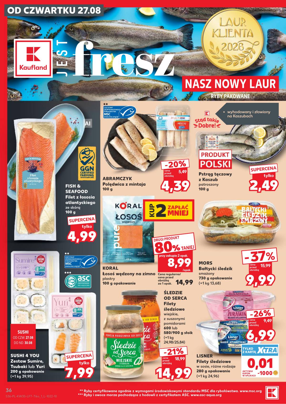 Kaufland - Gazetka tygodnia 36 puslapis