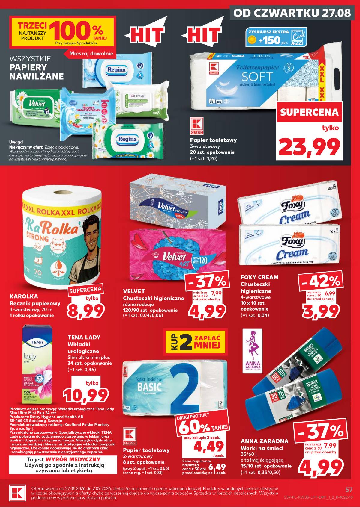 Kaufland - Gazetka tygodnia 57 puslapis