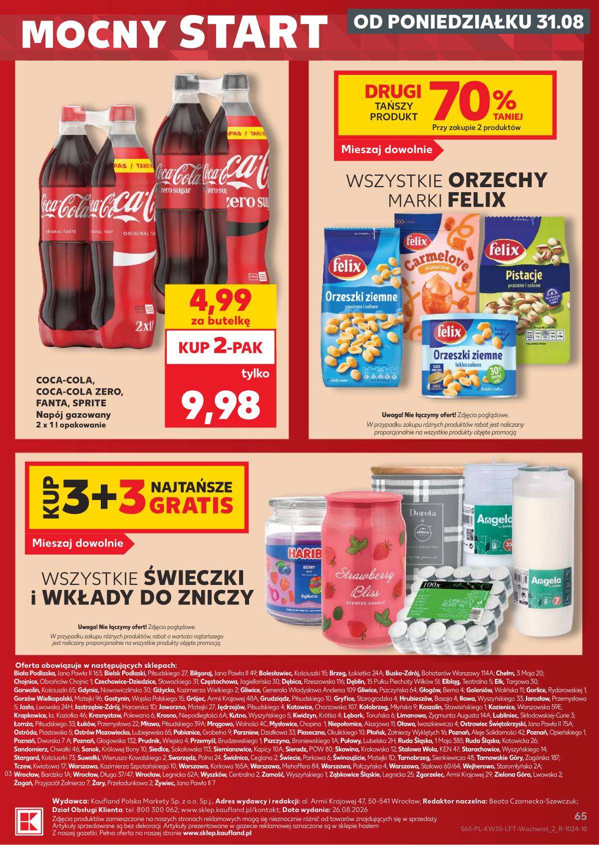 Kaufland - Gazetka tygodnia 65 puslapis