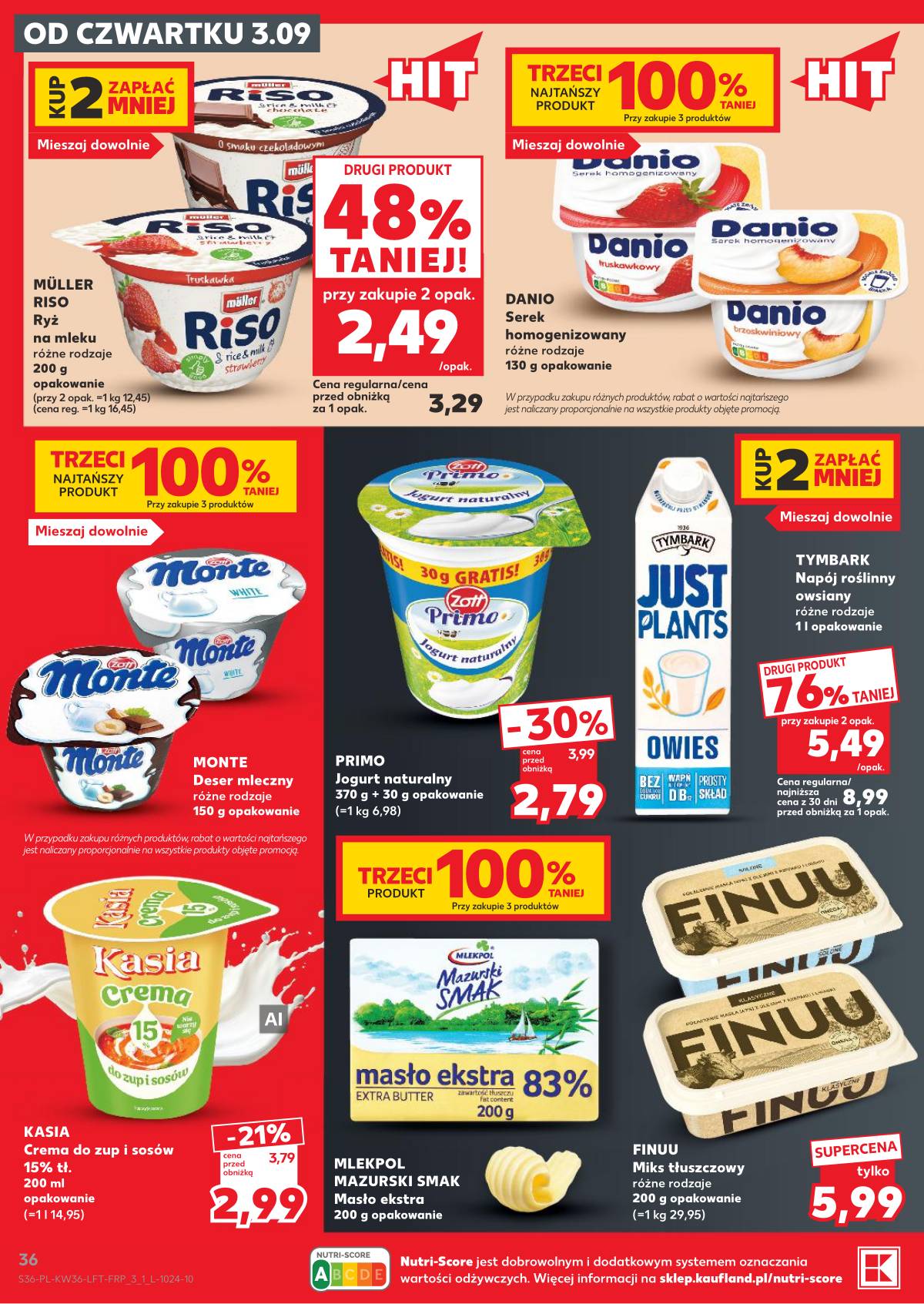 Kaufland - Gazetka tygodnia 36 puslapis