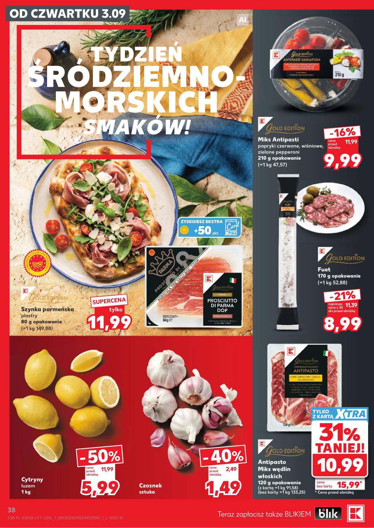 Kaufland - Gazetka tygodnia 38 puslapis