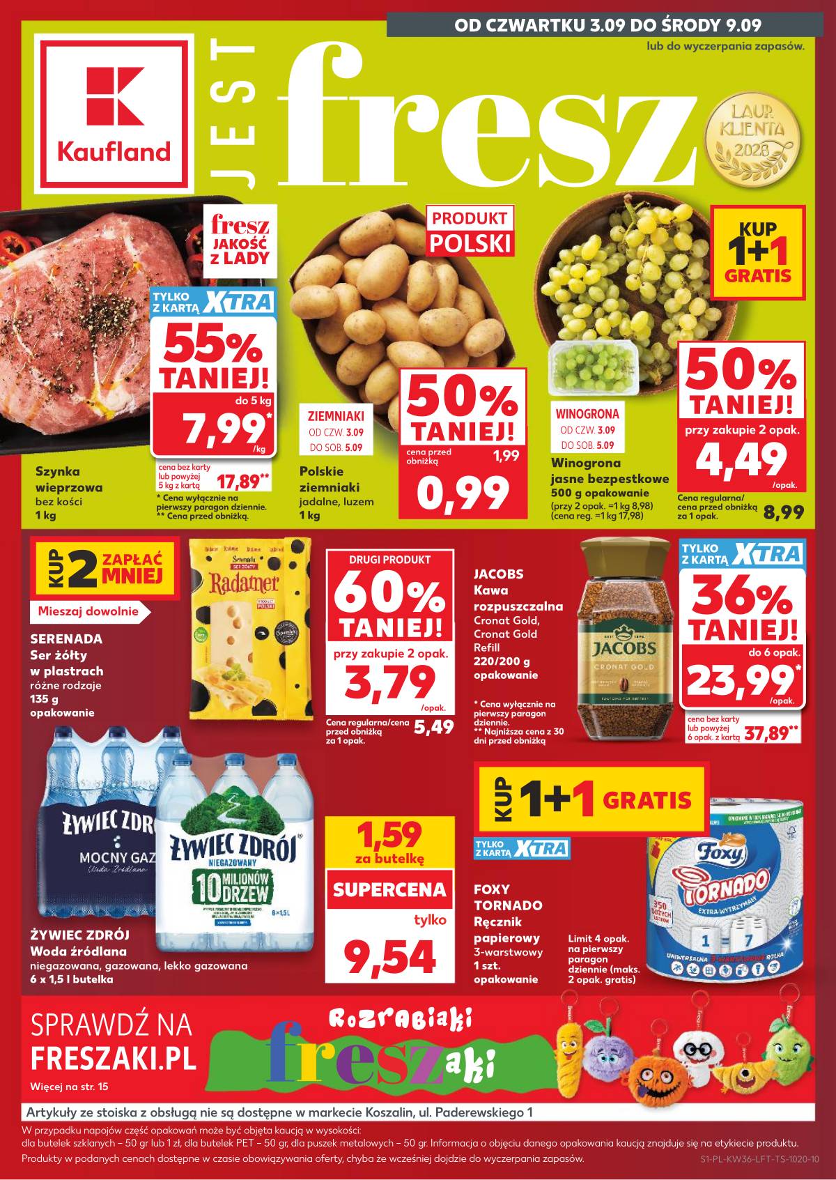 Kaufland - Gazetka tygodnia 1 puslapis