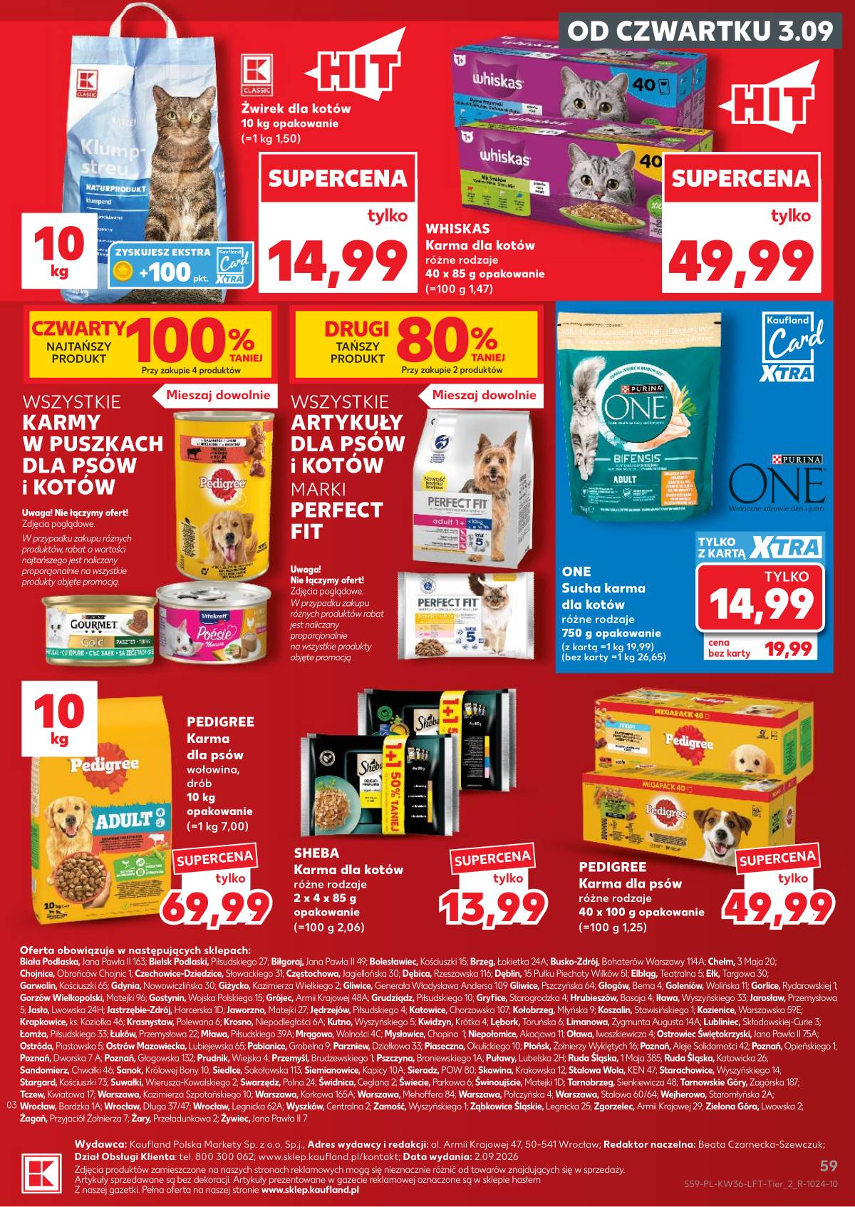 Kaufland - Gazetka tygodnia 59 puslapis