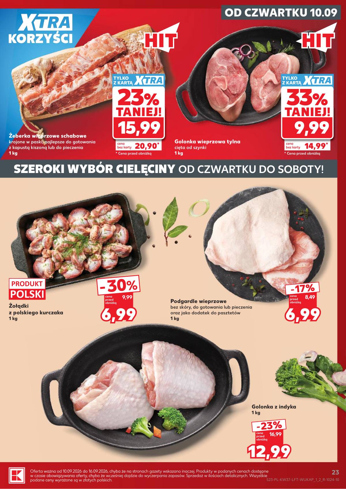 Kaufland - Gazetka tygodnia 23 puslapis