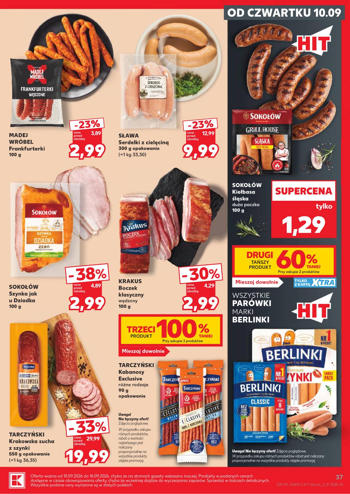 Kaufland - Gazetka tygodnia 37 puslapis