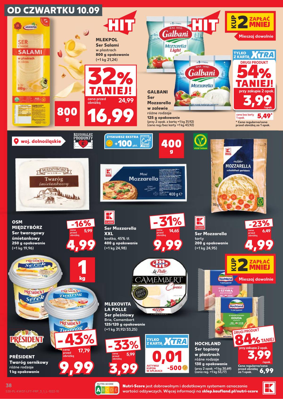 Kaufland - Gazetka tygodnia 38 puslapis