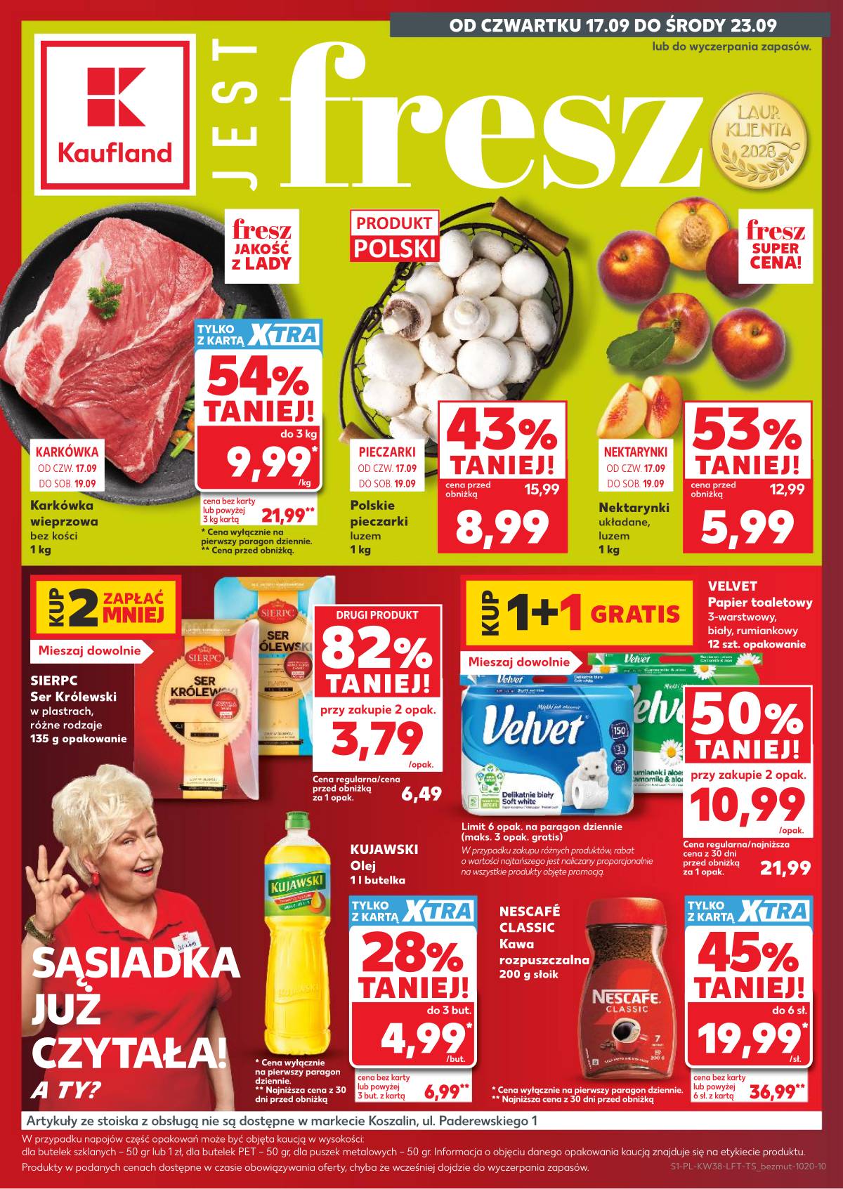 Kaufland - Gazetka tygodnia 1 puslapis