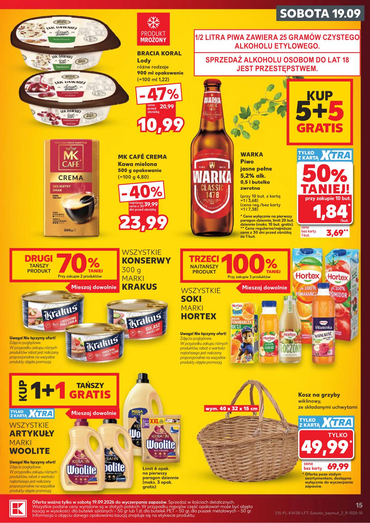 Kaufland - Gazetka tygodnia 15 puslapis