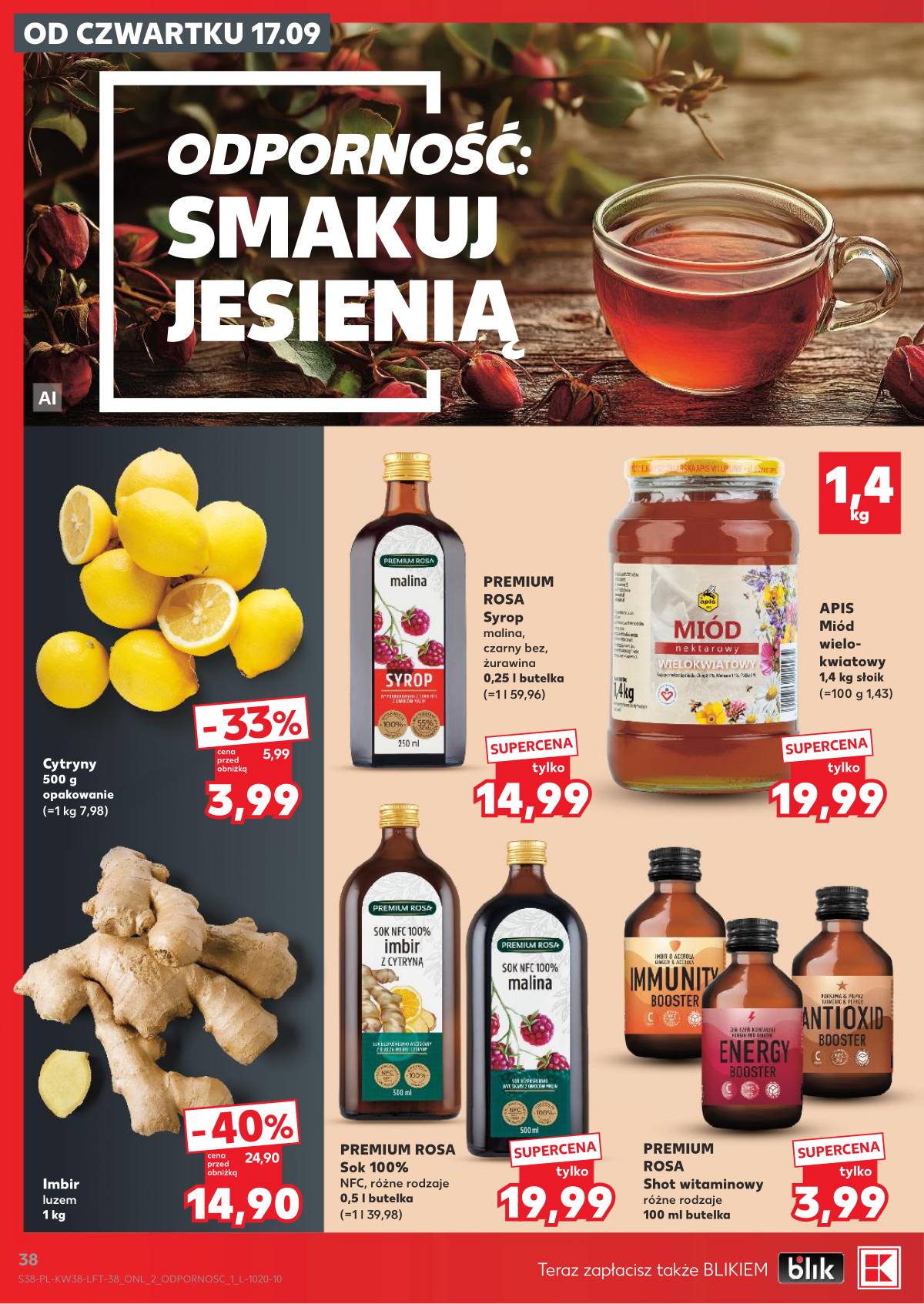 Kaufland - Gazetka tygodnia 38 puslapis