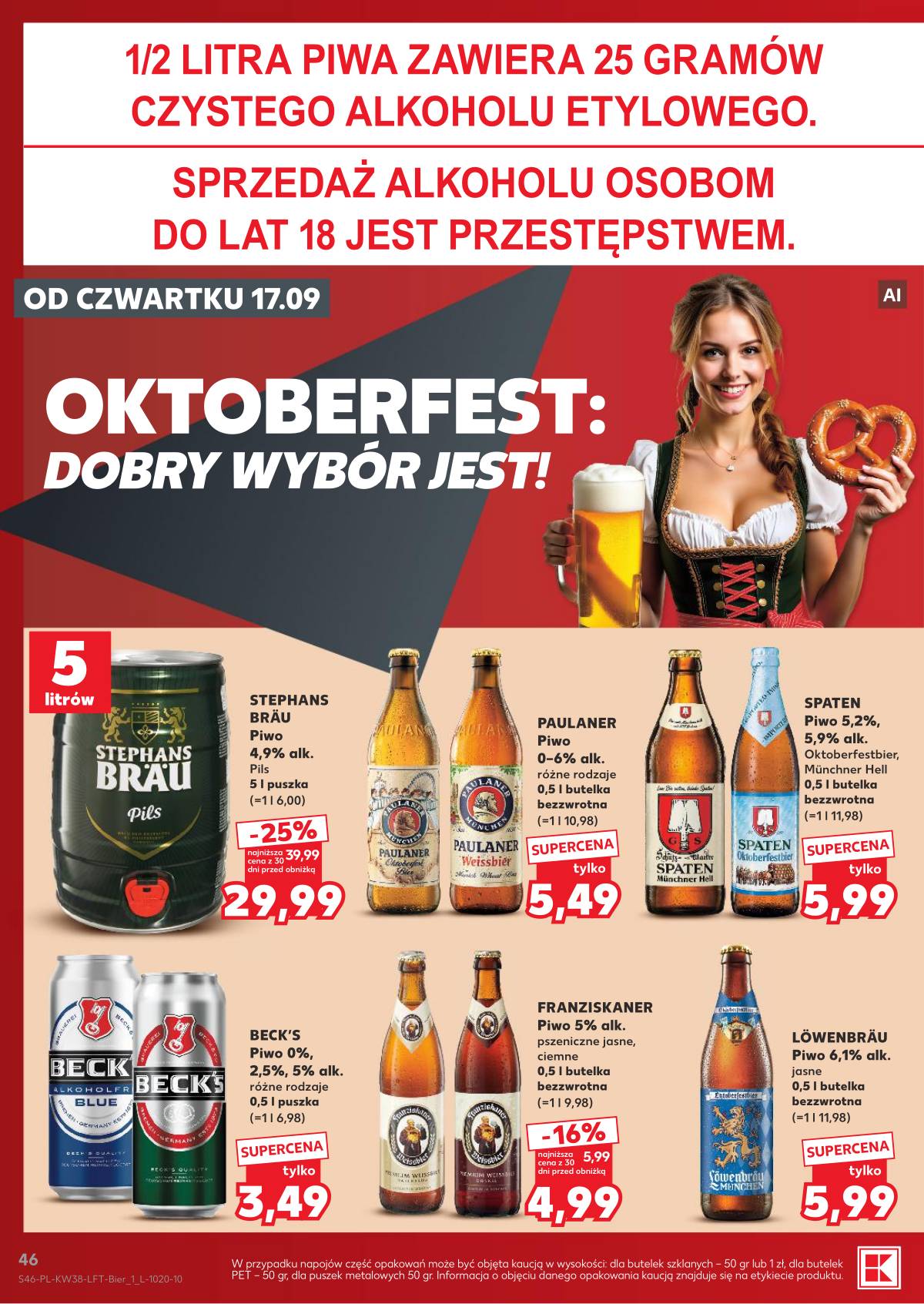 Kaufland - Gazetka tygodnia 46 puslapis