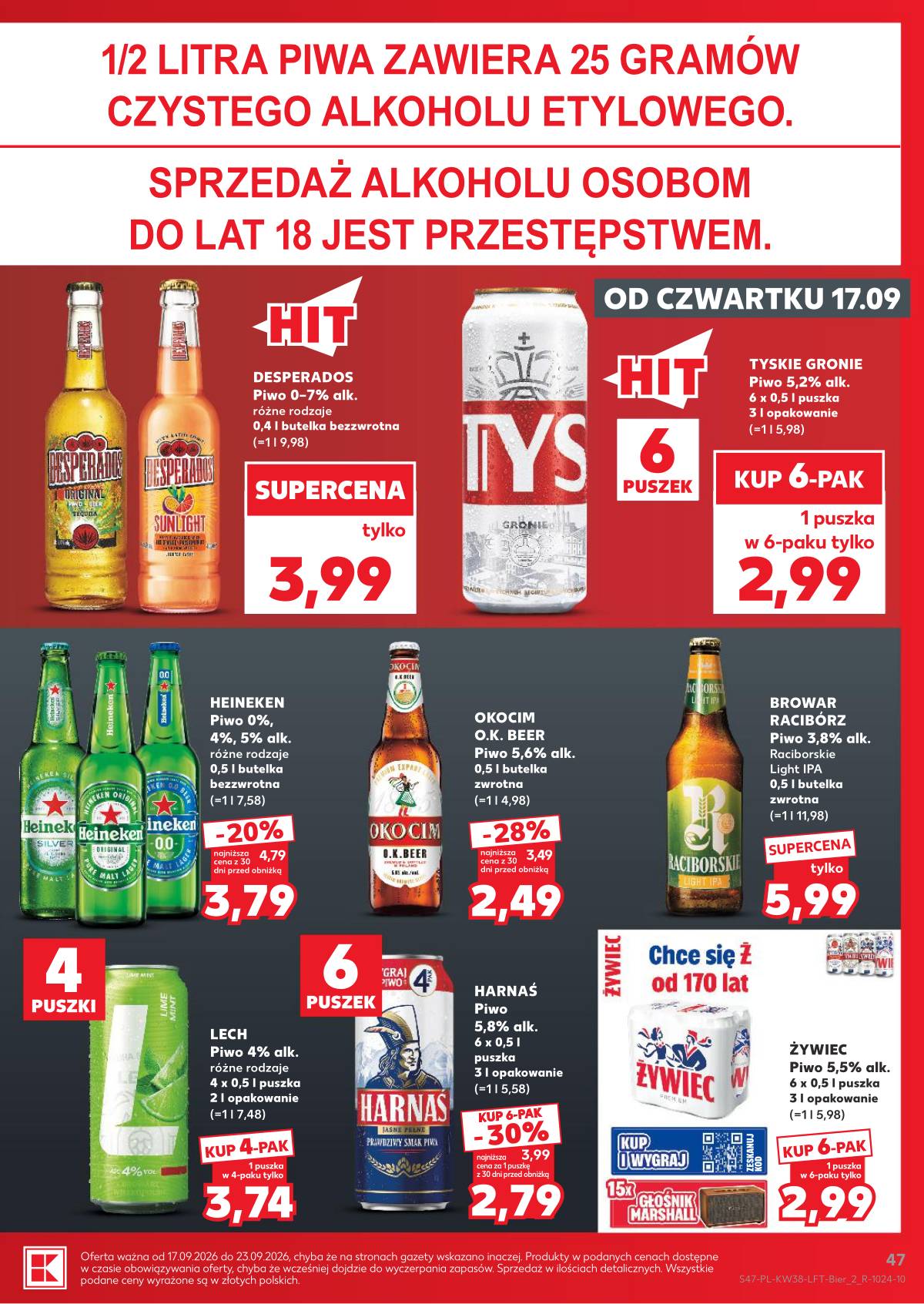 Kaufland - Gazetka tygodnia 47 puslapis