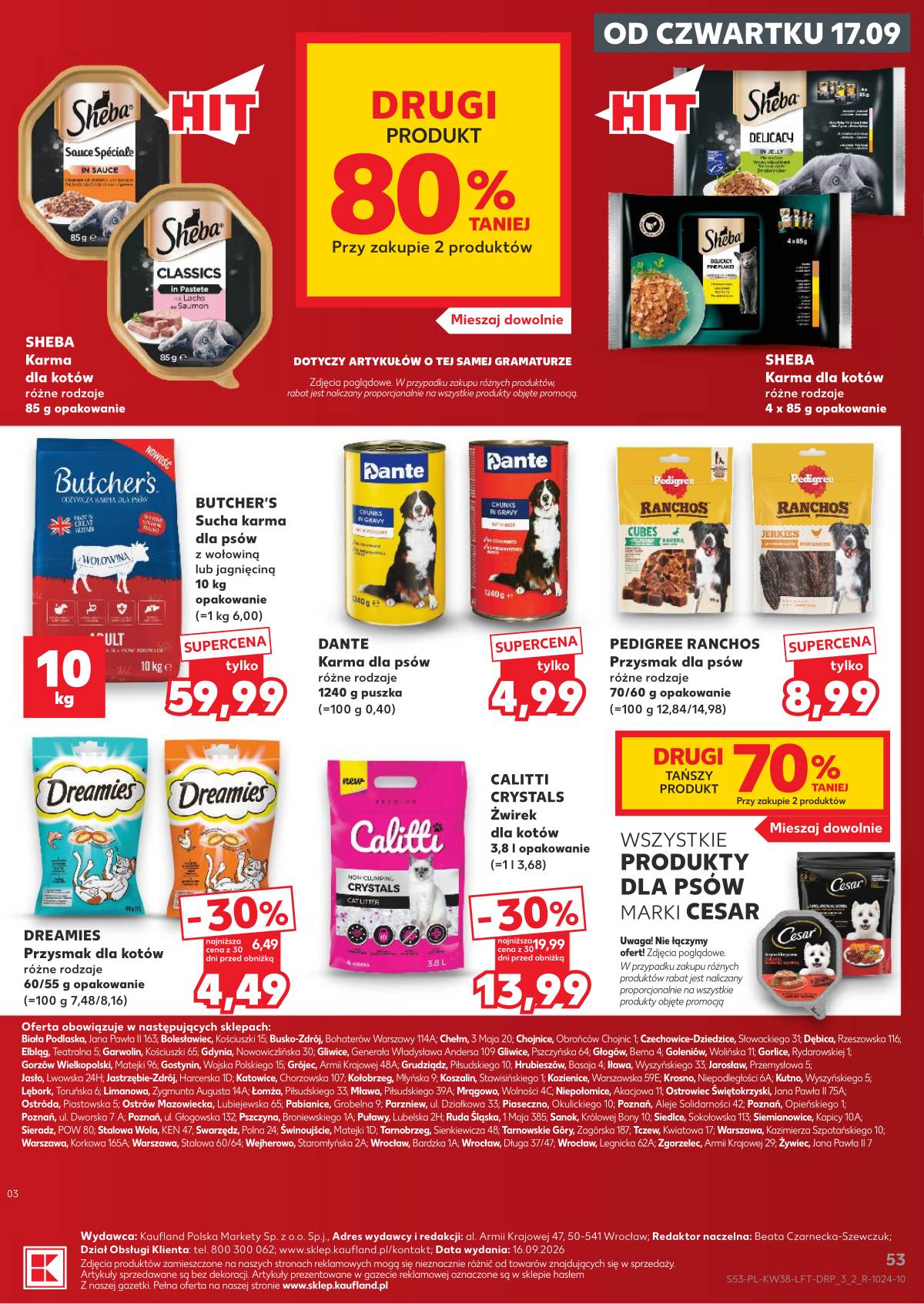 Kaufland - Gazetka tygodnia 53 puslapis